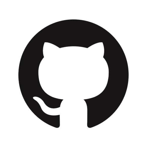 GitHub social icon in footer